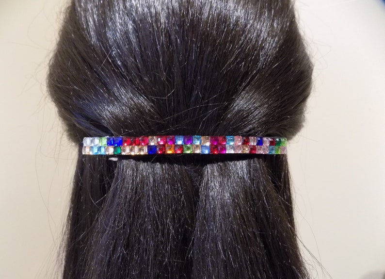 Large Barrette For Thick Hair/ Extra Large Barrette/ Thick ...