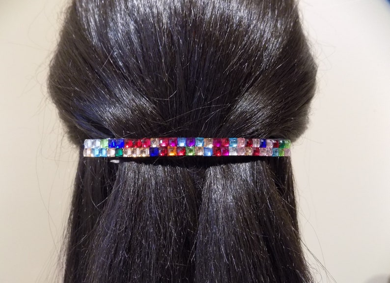 Large Barrette For Thick Hair/ Extra Large Barrette/ Thick ...