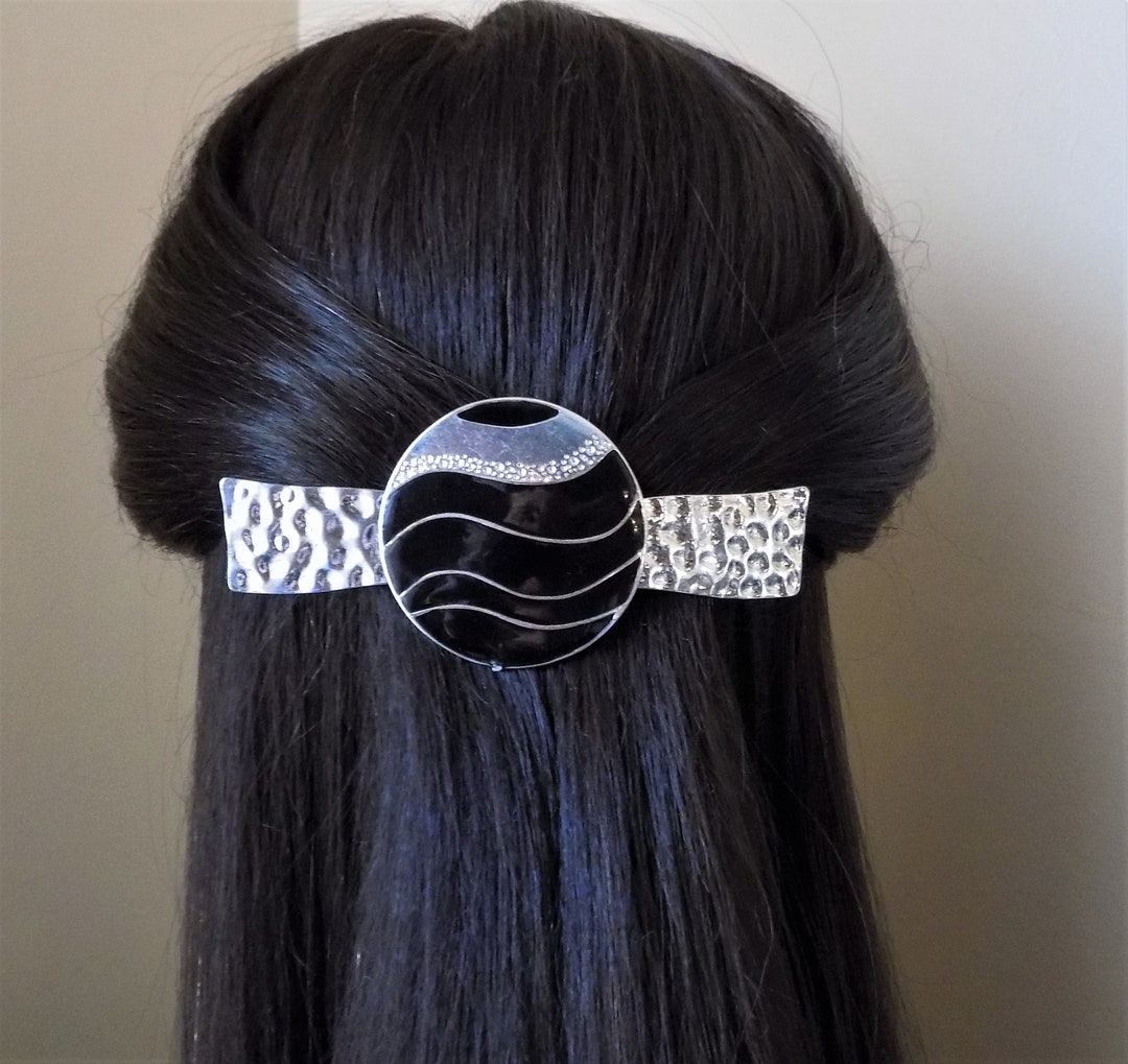 Large Barrette for Thick Hair/ Extra Large Barrette/ Thick Hair