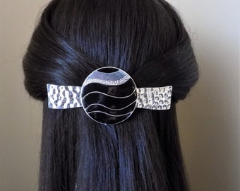 Large Barrette For Thick Hair/ Extra Large Barrette/ Thick Hair Barrette/100mm clip