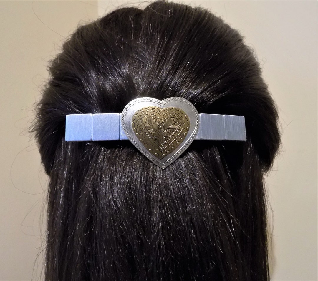 Large Barrette for Thick Hair/ Hair Clips and Barrettes/ Womans Gift/ 100mm Hair Clip/ Barrettes