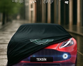 Funda impermeable para coche Aston Martin Vantage. Fabricación especial para tu coche Aston Martin. Funda protectora para exteriores. Regalo perfecto para tu coche.