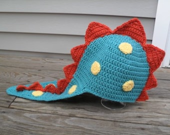 Dinosaur Hat Crochet Pattern