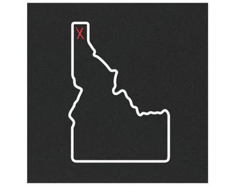 Idaho - Magnet 5"x5"