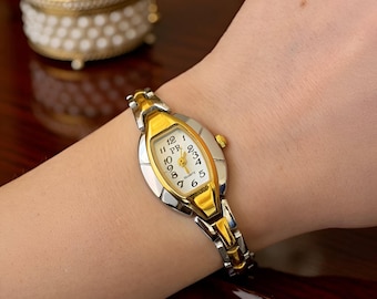 ヴィンテージ LUNE ゴールドトーン エリザベス2世 コイン レディース