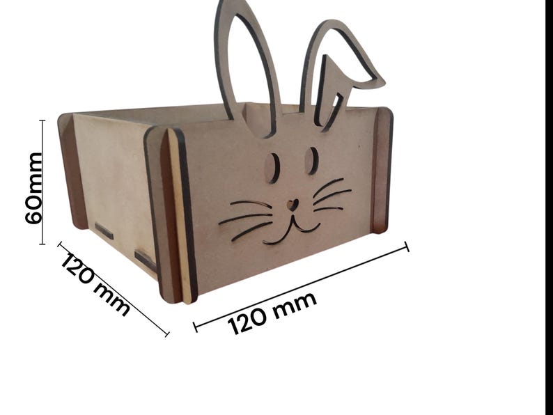 Open Easter Box Digital File | SVG DXF AI | Laser Cut 3mm - Etsy