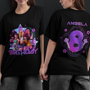 Custom Huntrix Kpop Geburtstag PNG, Anime Party (Digitaler Download)