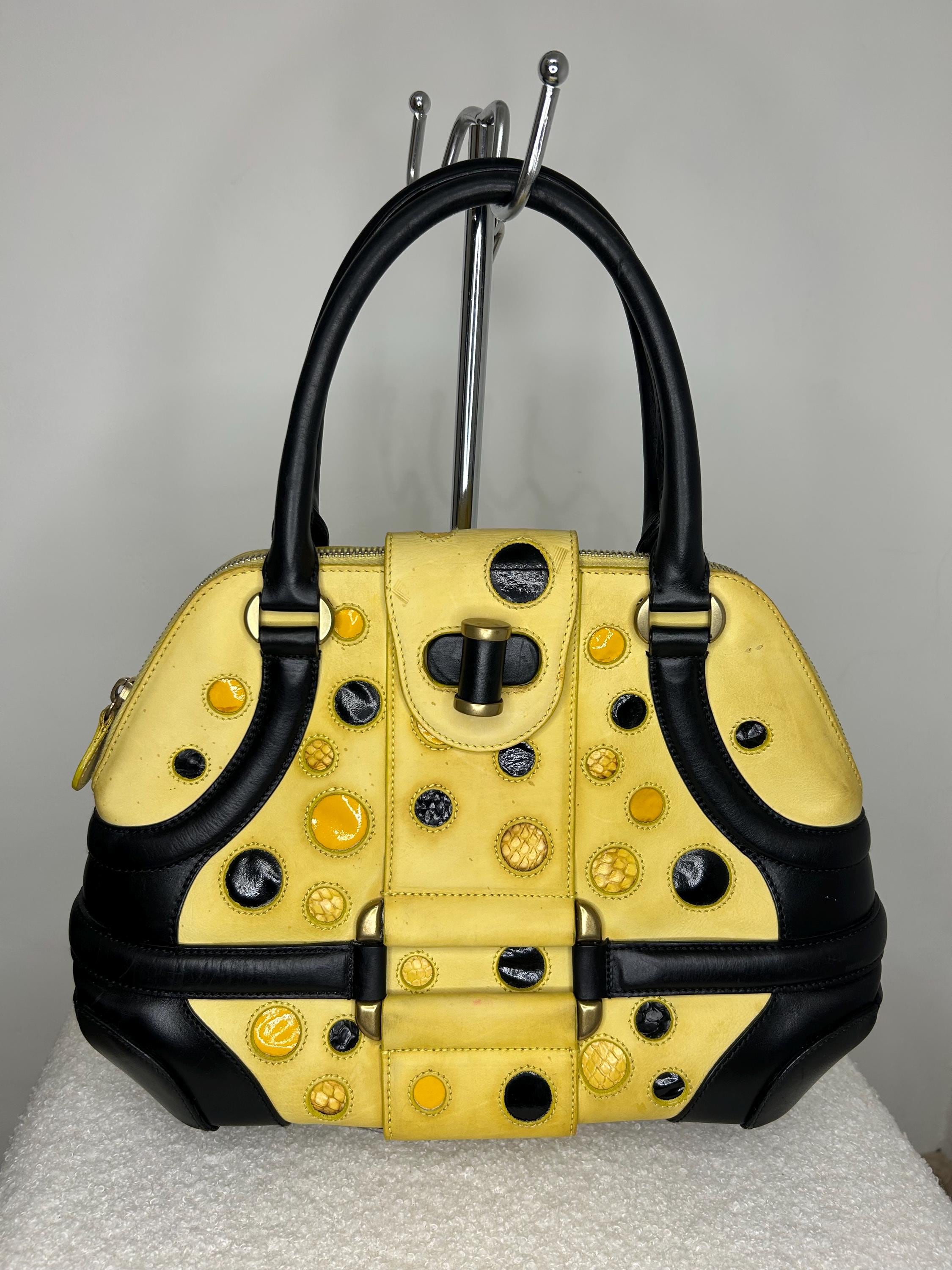 Alexander Mcqueen подлинная винтажная кожаная сумка Novak - Etsy