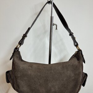 Ralph Lauren Suede Handbag - Etsy