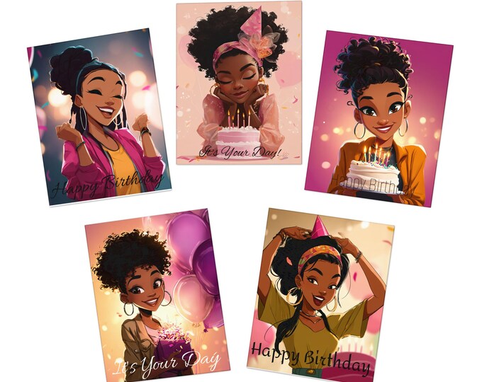 Teen Queen Birthday Cards.