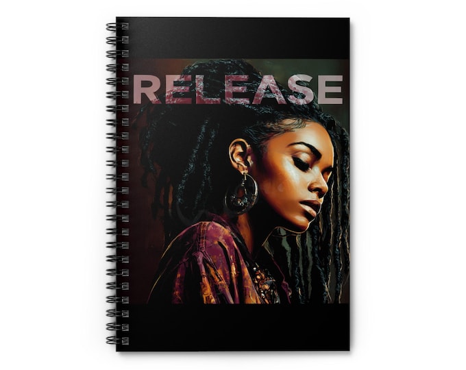 Melanated Release Spiral Notebook - Ruled Line