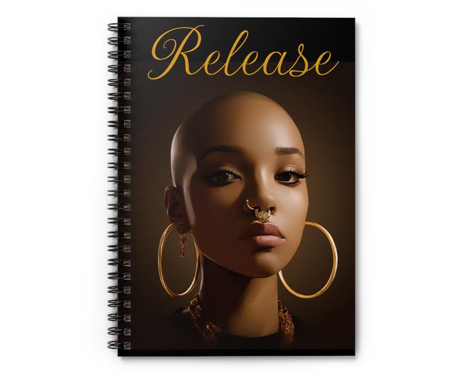 Melanated Release Spiral Notebook - Ruled Line