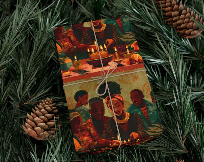Kwanzaa Gift Wrap Papers