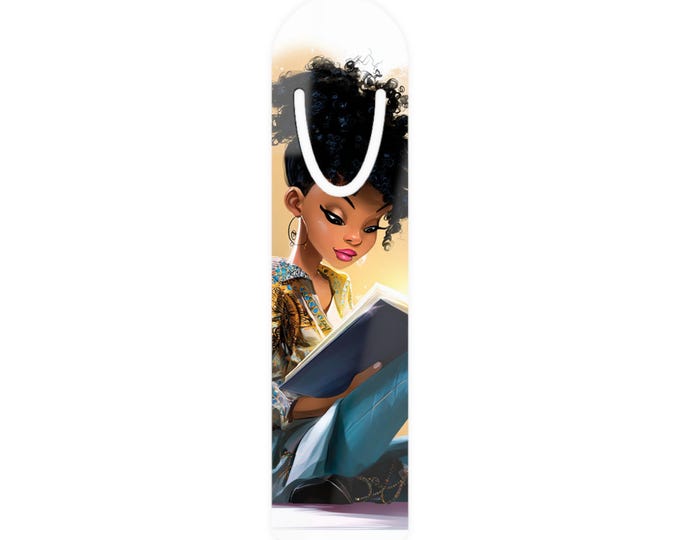 Melanated Queen Bookmark2