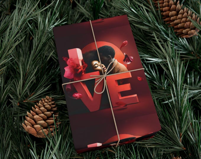 Love Gift Wrap Papers