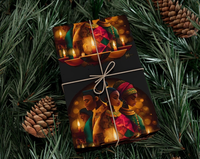 Kwanzaa Gift Wrap Papers