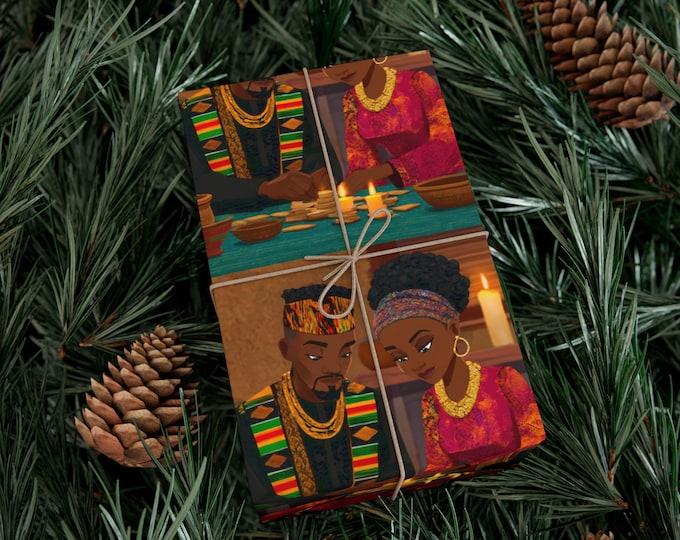 Kwanzaa Gift Wrap Papers