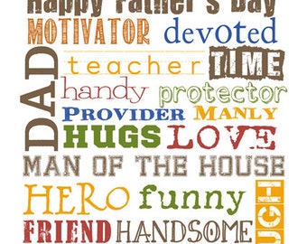 Father&#39;s Day Subway Art