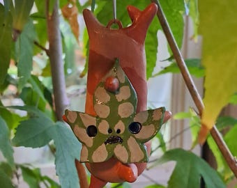 Korok Tree Ornaments, Homemade (all cheeked up)