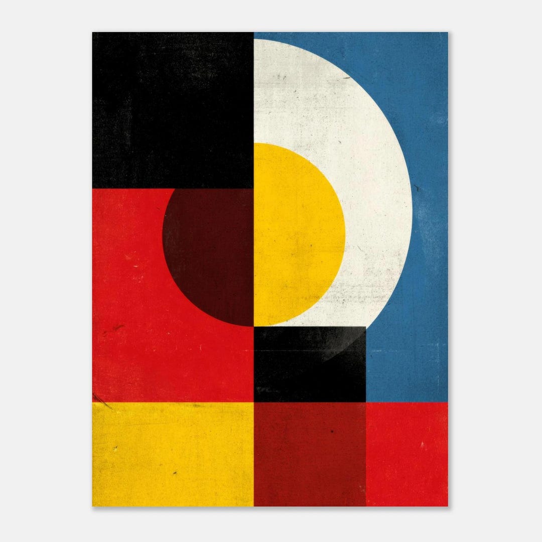 Abstract Color Block - Etsy