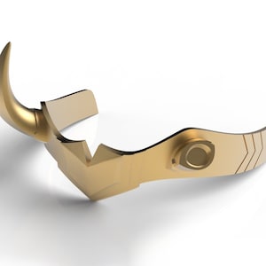 Sylvie Horned Circlet Helm - 3D Model for 3D Printing (Digital Download - STL)