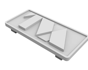 TVA Belt Buckle - 3D Model for 3D Printing (Digital Download - STL)