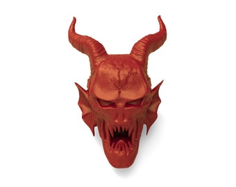 Hell Demon Necklace - 3D Model for 3D Printing (Digital Download - STL)