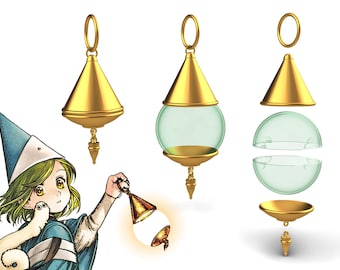 Witch Hat Lantern - 3D Model for 3D Printing (Digital Download - STL)