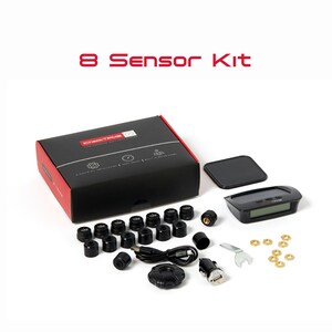 IC008- iCheck Tyre Pressure Monitoring System 8 Sensor Kit with Multicoloured Display