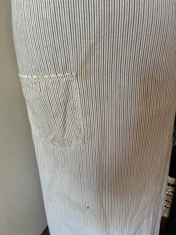 Vintage Striped Apron-Style Housedress – Cottagec… - image 11
