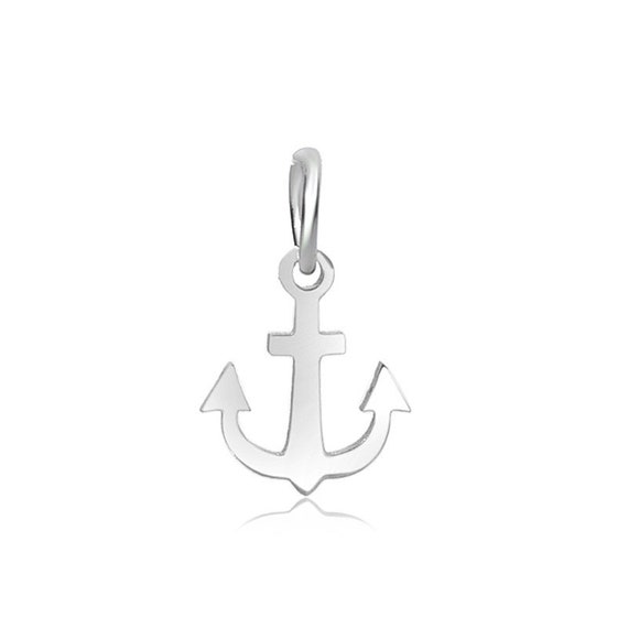 Stainless steel anchor best sale charm