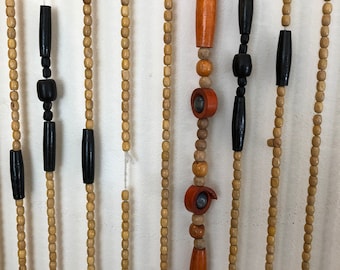 60 S Beaded Curtain Etsy