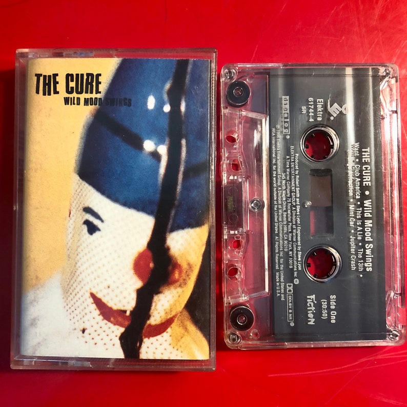 The Cure Wild Mood Swings Audio Cassette Tape