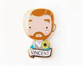 Vincent Van Gogh Pin Brooch