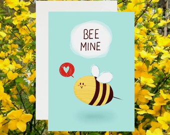 Bumble Bee anniversary Card , boyfriend girlfriend