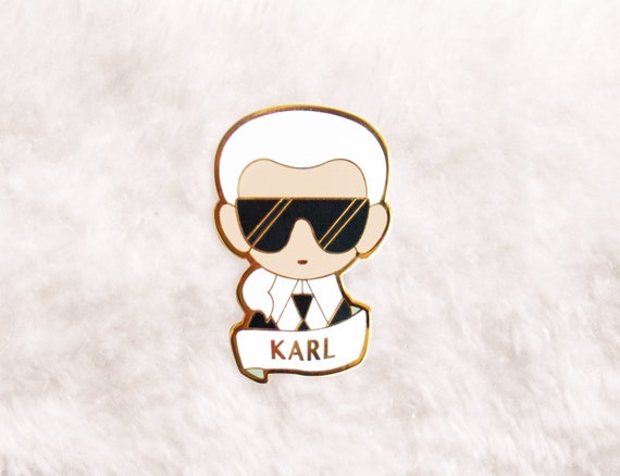 Karl outlet lagerfeld brooch