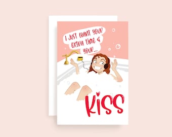 Pretty Woman love Card - for her him - 90s movie - fwb - anniversary - card for husband wife
