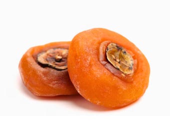 Caqui Seco Natural (Gotgam / Hoshigaki) – 0,5 lb (227 g) Autêntico Superalimento Seco Tradicional Coreano/Chinês | Naturalmente Doce, Macio e Exótico