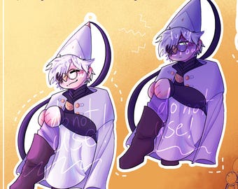 Qifrey Witch Hat Atelier Lenticular Keychain 3"