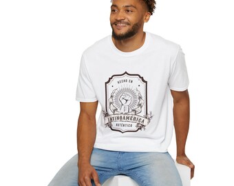 Hecho en Latinoamérica, Latino Ethnic Roots, Brown Label Tee, Made in Latin America