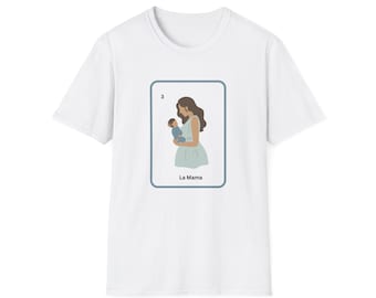 Loteria Card Mama (Mom) Jersey Tee, Mom Gift, New Mom, Boy Mom