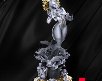 Zatanna Sculpture Fan-art