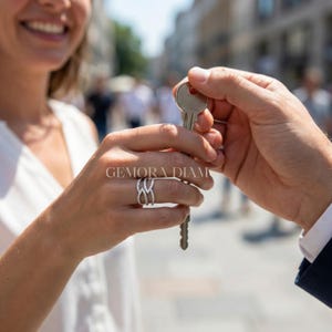 925 silver pave promise ring for her, a unique anniversary gift or Valentine's Day present in luxury packaging.