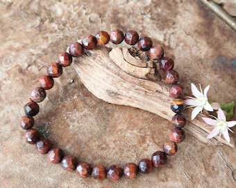 Red Tiger Eye Bracelet