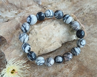 Net Jasper Bracelet