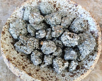 Pyrite Crystal Cluster