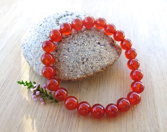 Carnelian Crystal Bracelet