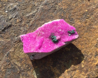 Pink Cobalt Calcite Cluster