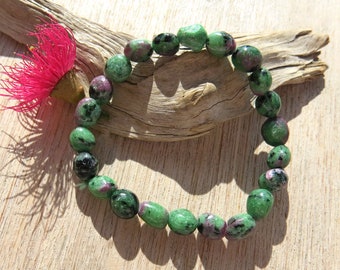 Ruby Zoisite Bracelet