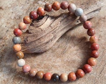Polychrome Jasper Bracelet